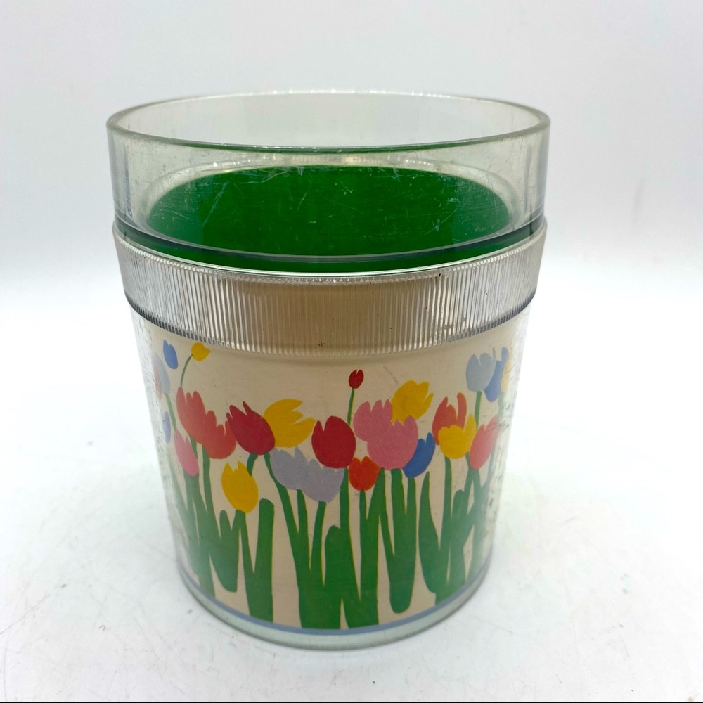 Vintage St. Tropez Audrey Tulip Plastic Rocks Glass Replacement